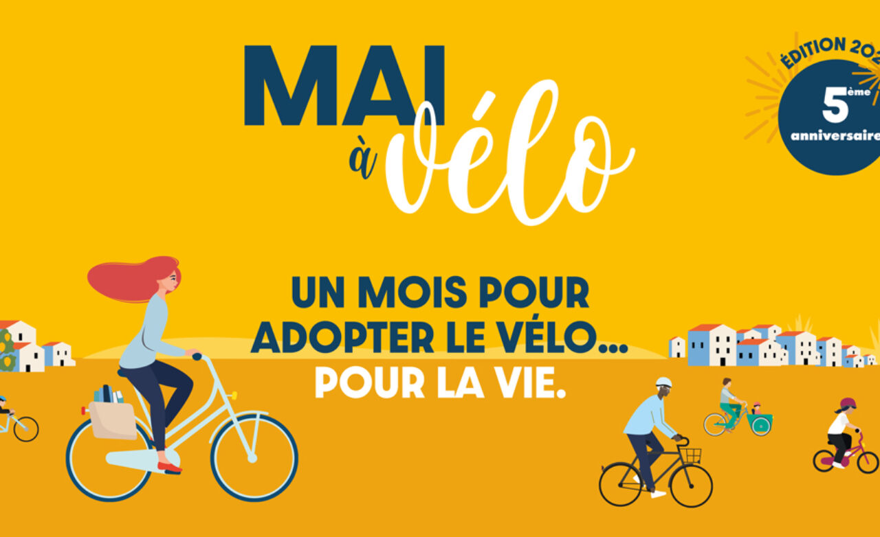 Événement à vélo : Mai à Vélo fête ses 5 ans !
